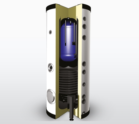 Kombinovaný zásobník s akumulačnou nádobou WGJ -B multi 500/160