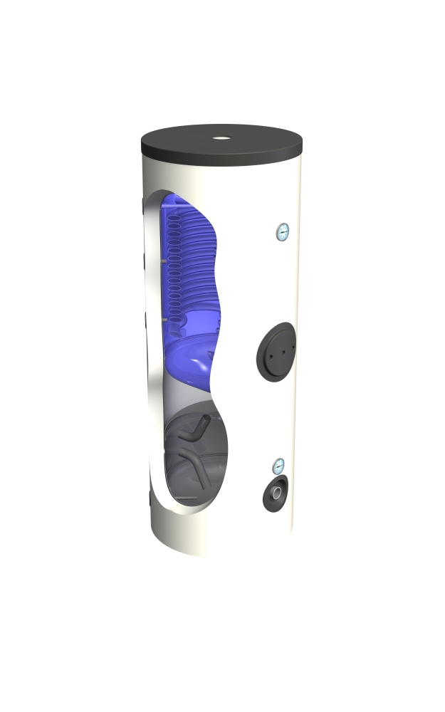 Zásobník teplej vody s akumulačnou nádobou WGJ-PCB 250-120  3,2m2