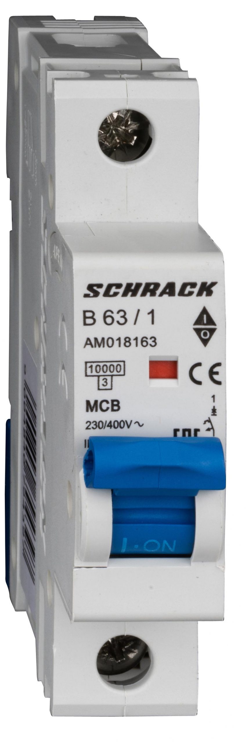 Istič B63/1 10kA, charakteristika B 63A, 1-pólový
