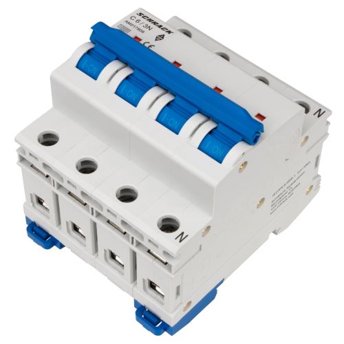 Istič C10/3N 10kA, charakteristika C 10A, 3+N