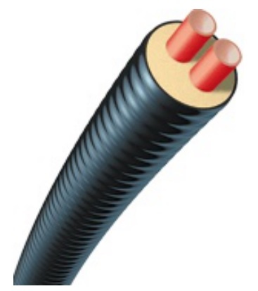 Predizolované potrubie DUO (Ø 40 + 40 / 126)