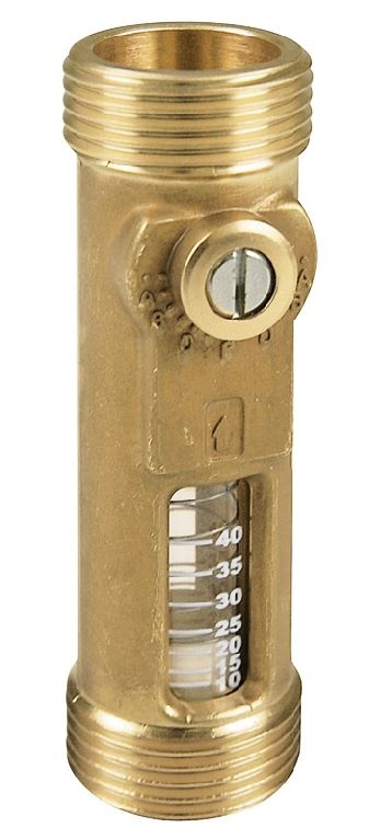 Mosadzný prietokový regulátor Setter Inline 1″ x 1″